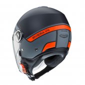 Caberg Riviera V4 Elite 70, antracit negru oranj-fluo mat