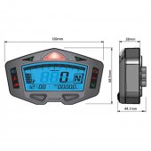 Ceasuri indicatoare bord moto Koso DB-03 Racing Cockpit