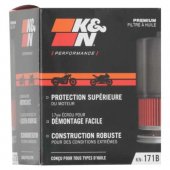 Filtru de ulei K&N KN171B, negru