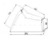 Husa scuter JMT Premium (S - 205 cm)