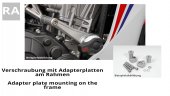 Kit montaj Crash Pad LSL 550K114 pentru Kawasaki ZX-10R, an 2006-2007