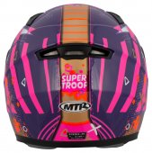 MTR S-12 Kids roz-lila, casca moto pt. copii