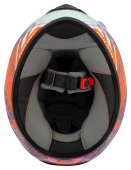 MTR S-12 Kids roz-lila, casca moto pt. copii