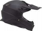 MTR X6B0S Kids negru mat, casca motocross pt. copii