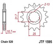 Pinion raport modificat JT Sprockets JTF1595.15