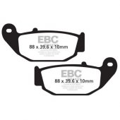Placute de frana sinter HH EBC FA629HH - spate