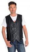 Vesta de piele Highway 1 String