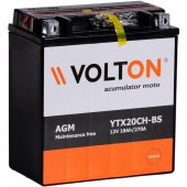 YTX20CH-BS - baterie AGM Volton